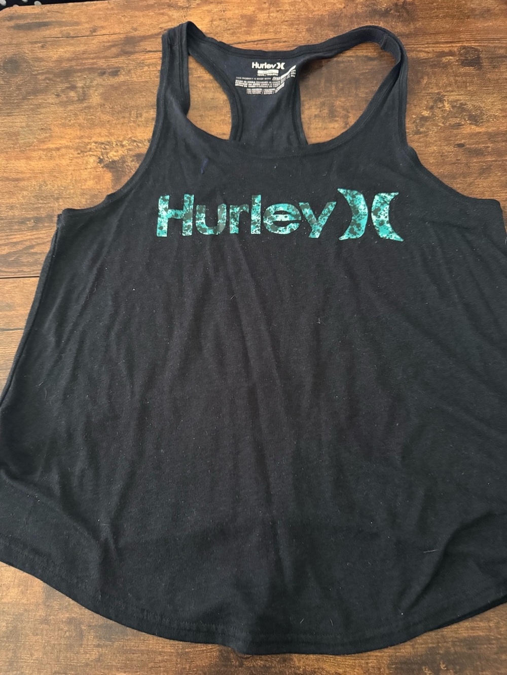 Hurley Black Racerback